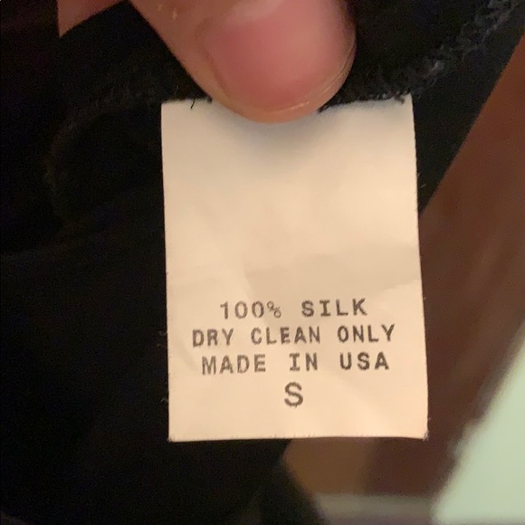 Rare Vintage Soho Designer Silk Top - Picture 4 of 5